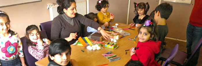 Liverpool Farsi school kids